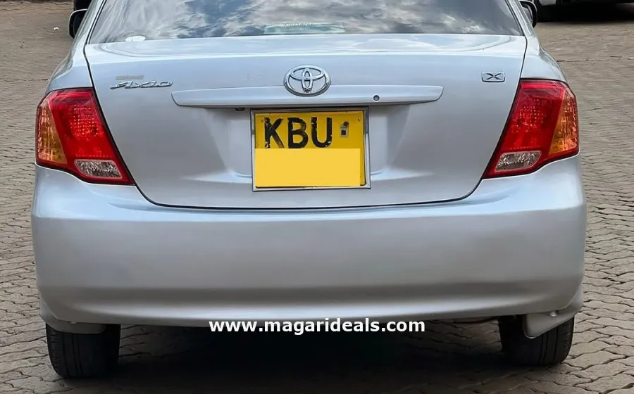 2008 Toyota Axio in Kenya for Sale | Magari Deals